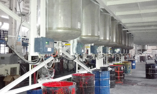 在油漆調色配料系統中的應用-